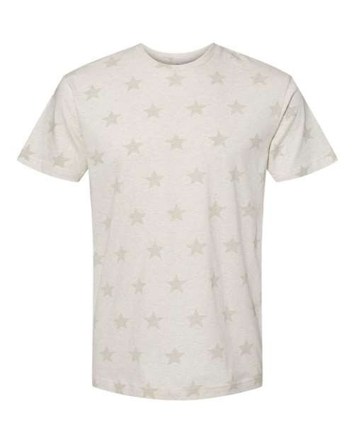 Code Five 3929 Unisex Star Print Tee