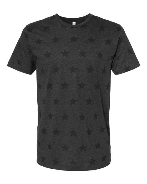 Code Five 3929 Unisex Star Print Tee