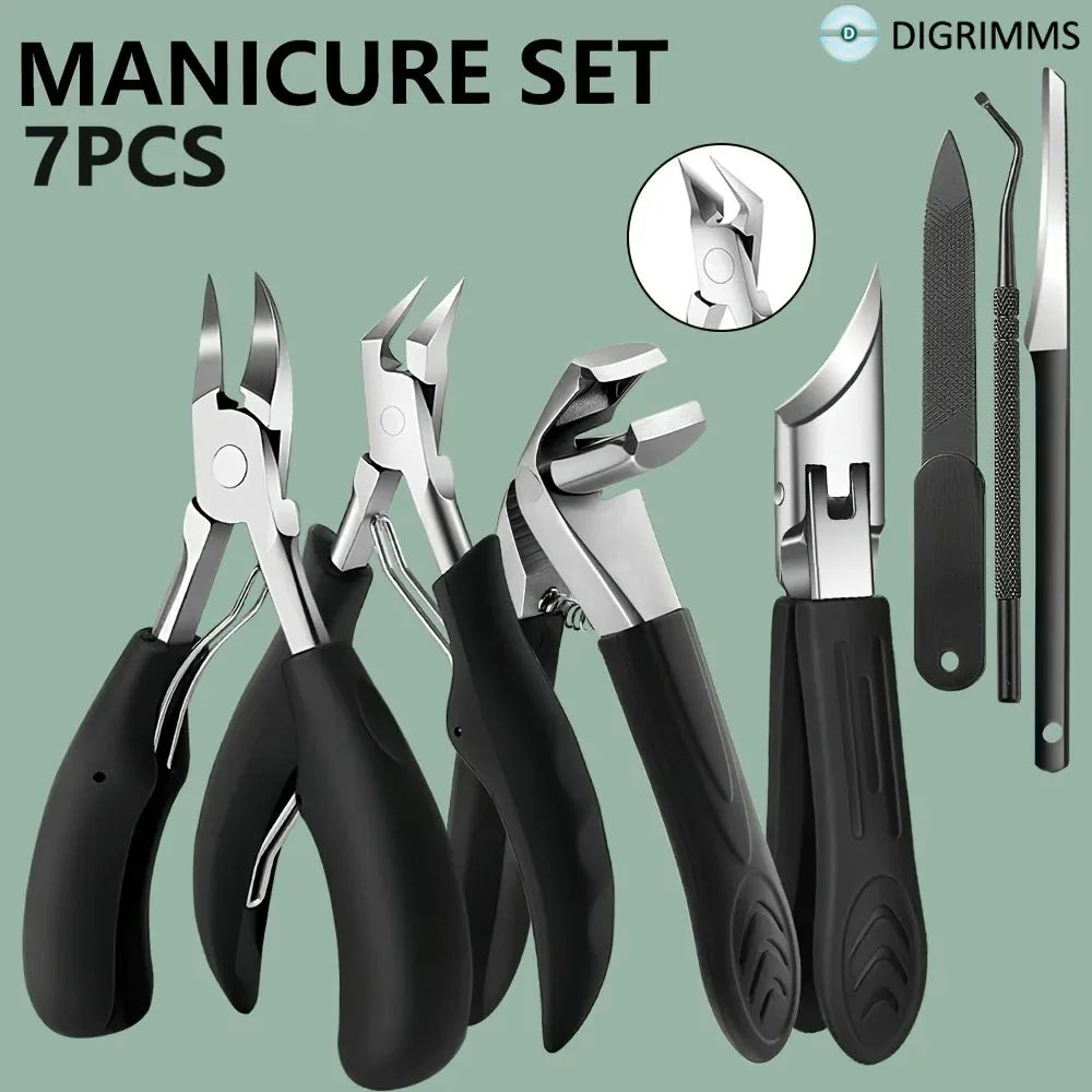 1/7pcs Professional Heavy Duty Nail Care Tools for Ingrown And