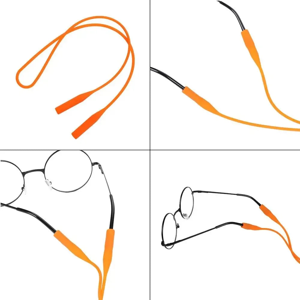 Silicone Eyeglasses Strap Glasses Sunglasses Chain Sports Band Cord