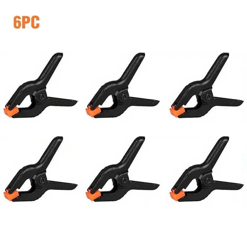 6pcs 3inch Spring Clamps Heavy Duty Plastic For Background Muslin