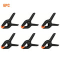 6pcs 3inch Spring Clamps Heavy Duty Plastic For Background Muslin