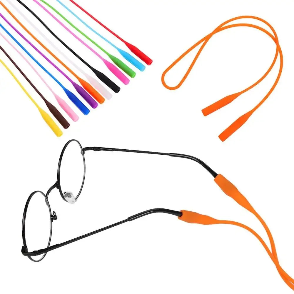 Silicone Eyeglasses Strap Glasses Sunglasses Chain Sports Band Cord