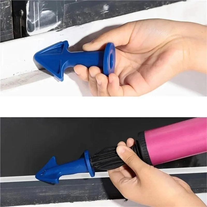 3/6pcs Caulking Nozzle Applicator Finishing Tool Spatula Plastic Glue