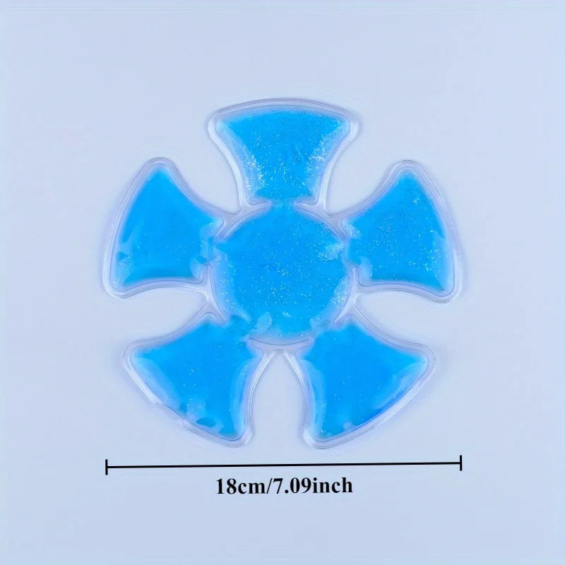 Motorcycle Helmet Cooler Pad Ice Pack Reusable Cooling Gel Insert for